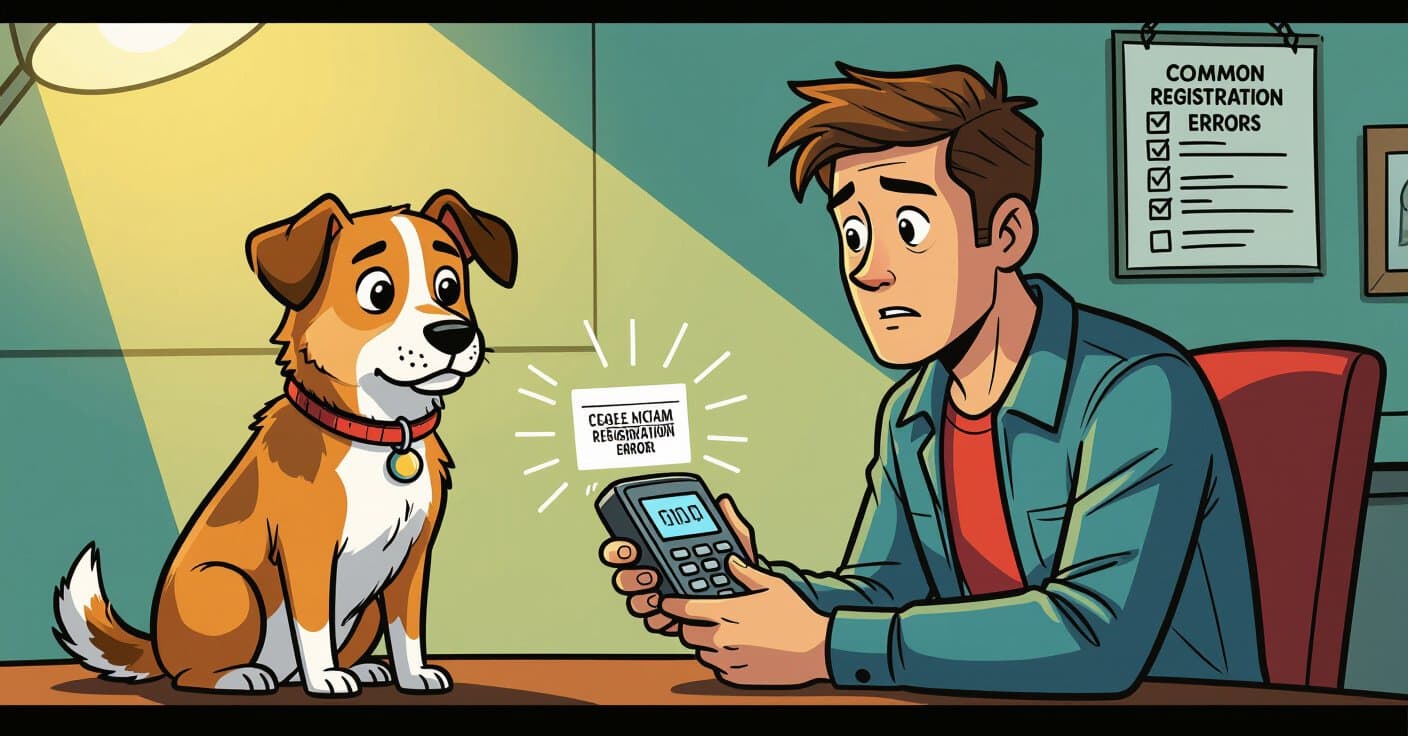 2024年でも犬の飼い主がまだ犯す10の致命的なマイクロチップ登録ミス