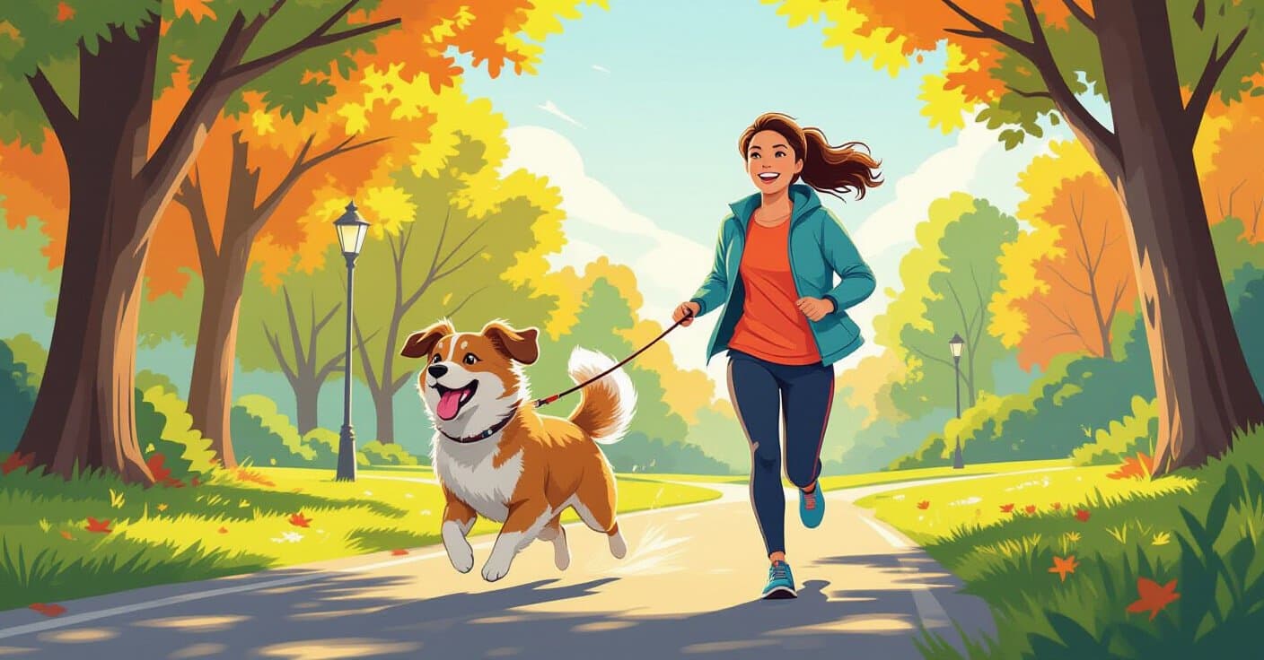 朝の犬の散歩で消費カロリーを2倍にする7つの裏技～時間は半分で済みます～