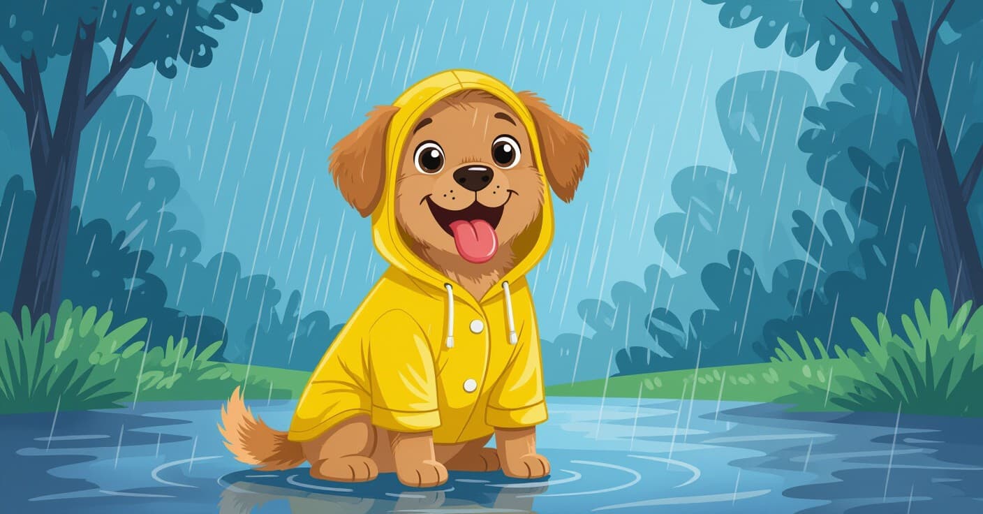雨の日の散歩で愛犬を濡らさない！必須の犬用レインコート7選