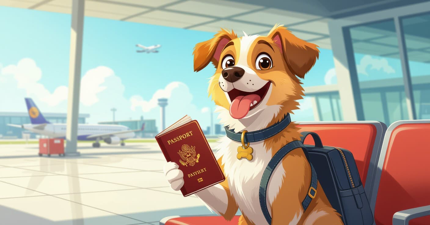 航空会社がゲートで必ずチェックする、愛犬の旅行に必須の7書類