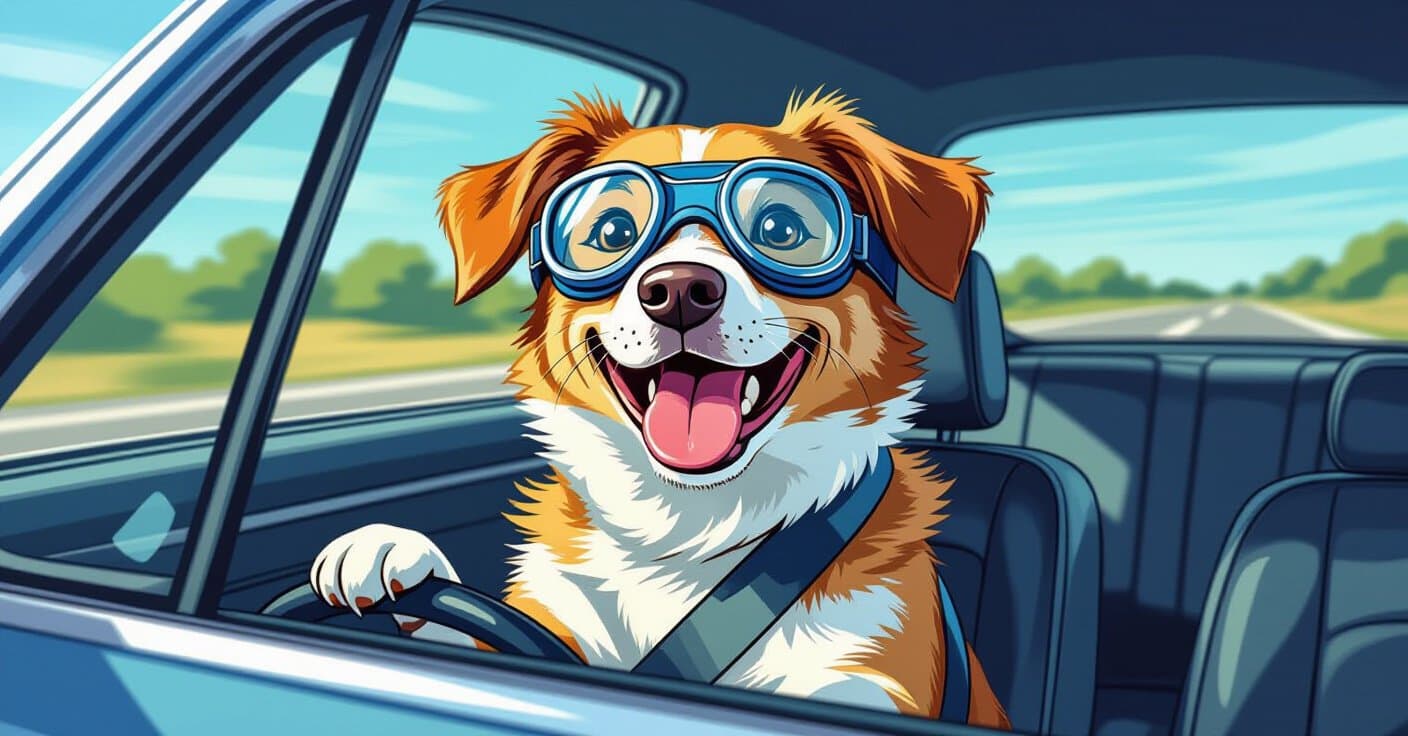 旅行する犬のための獣医推奨・7つの乗り物酔い対策法