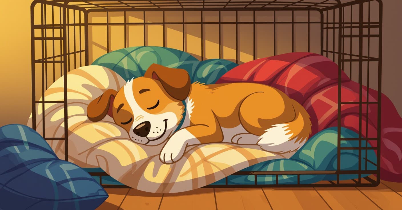 7日間クラット快適計画：ワイヤーケージを愛犬の夢の巣穴に変える方法
