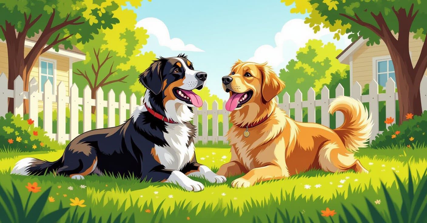 アパート vs 庭: 大型犬種が本当に生き生きするのはどちら？