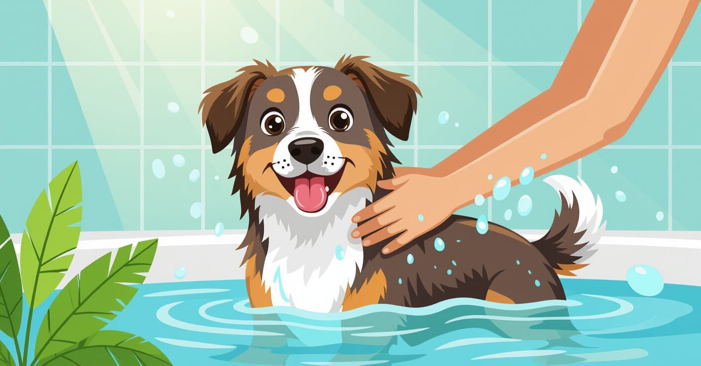 愛犬の入浴：獣医推奨の被毛タイプ別頻度チャート