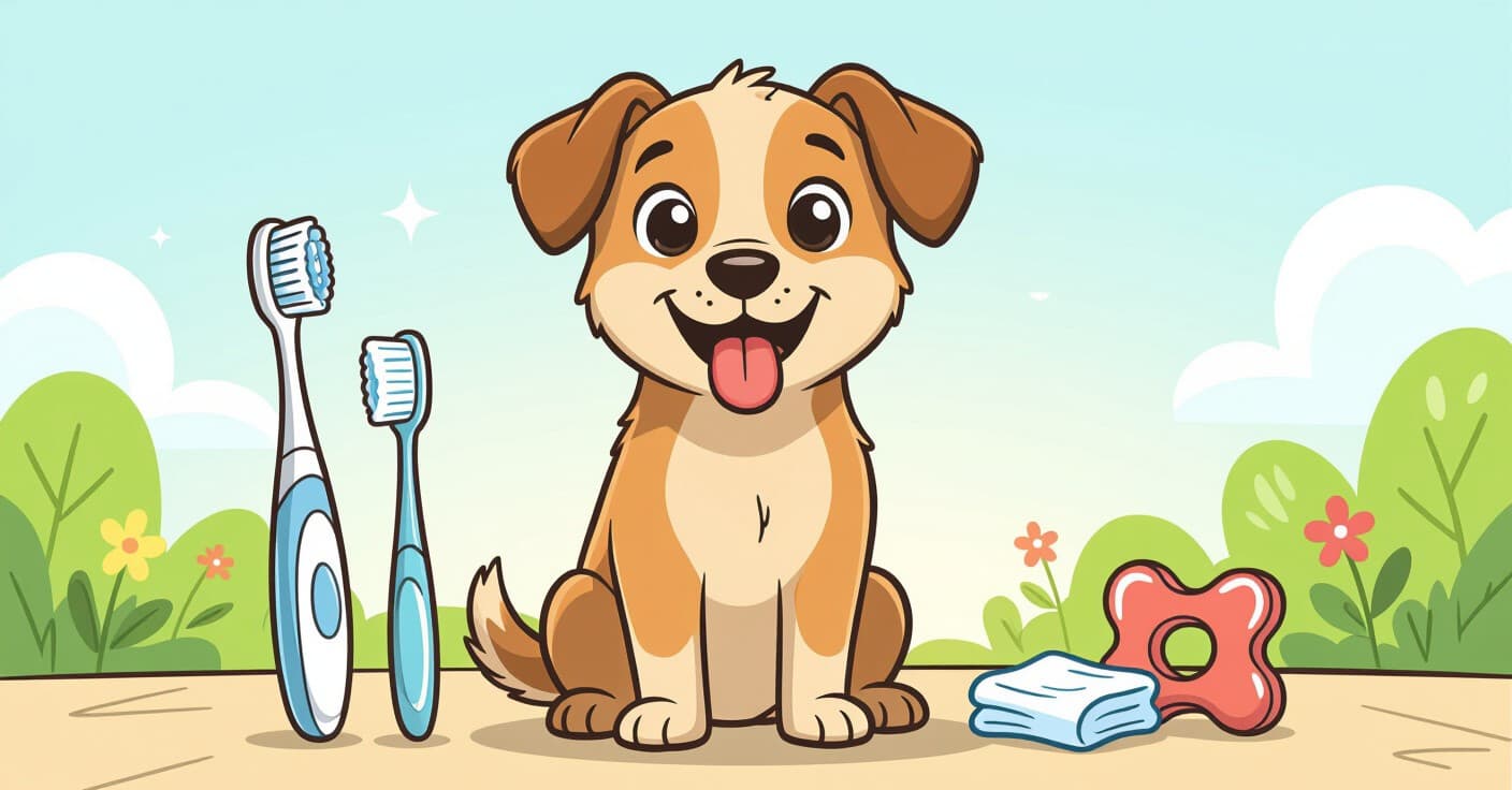 ブラシ、拭く、噛む：毎日の犬の歯科ケア順序で20万円の獣医請求を予防