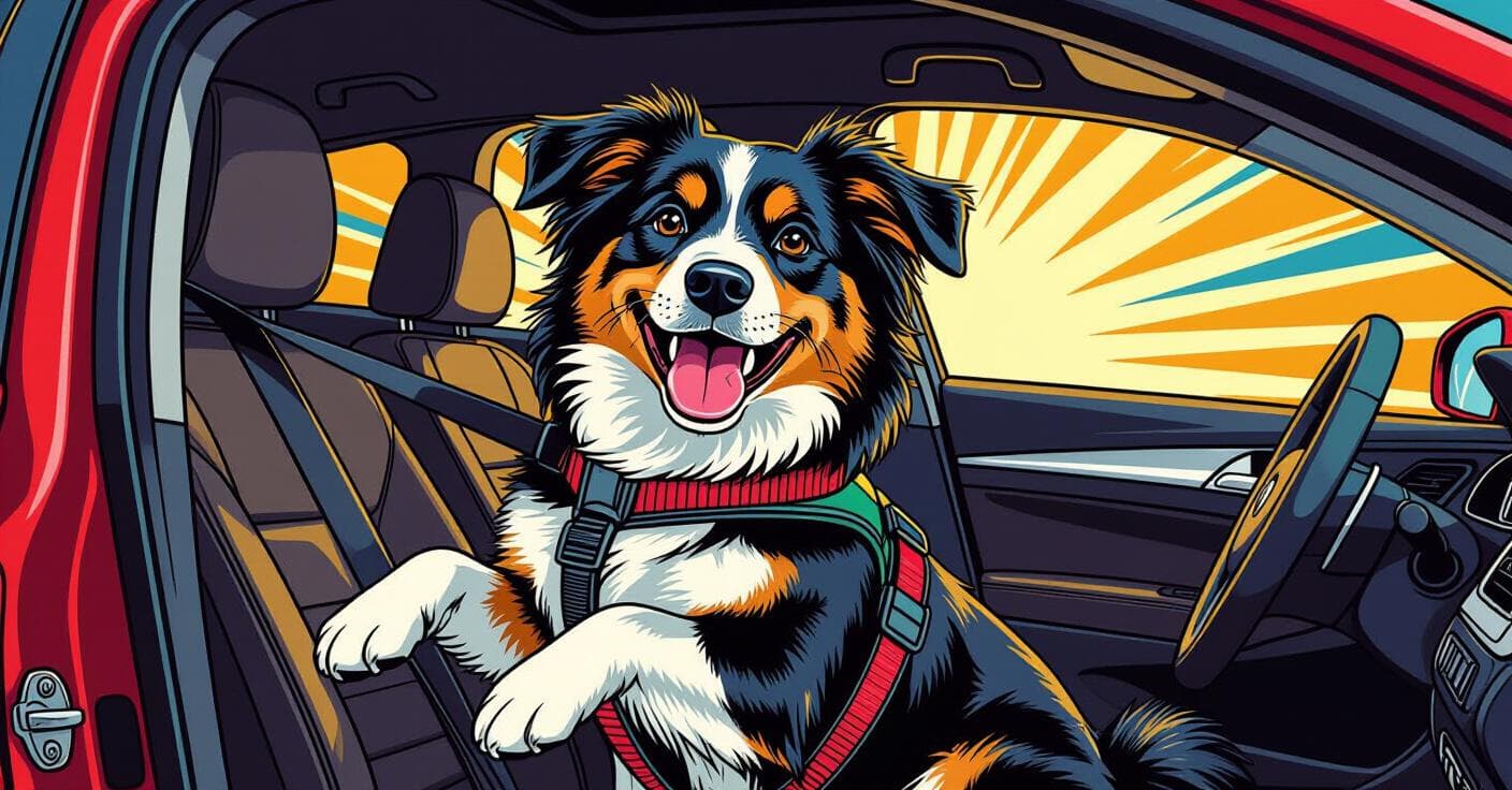 衝突テスト済み犬用車載ハーネス：ドライブ旅行に最適な7つの安全製品