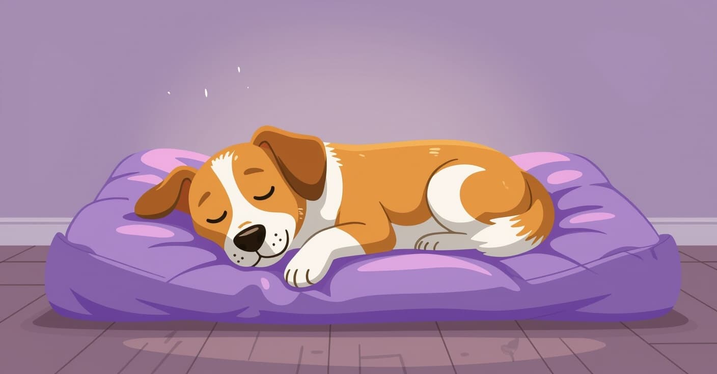 手作りアロマセラピードッグベッド：愛犬のストレスフリーナップのためのラベンダーレシピ