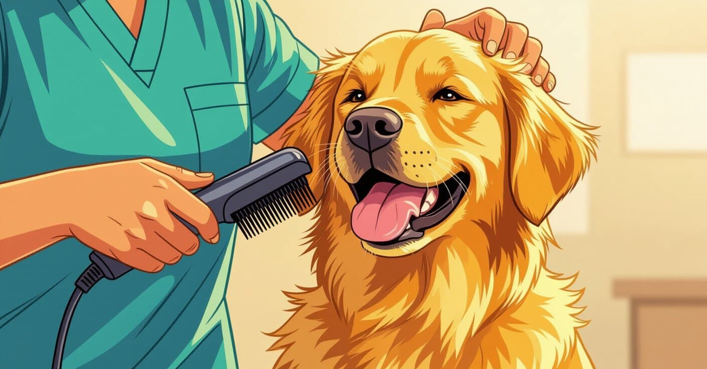 DIY抜け毛対策ルーティン：10分でプロ並みに犬をブラッシングする方法