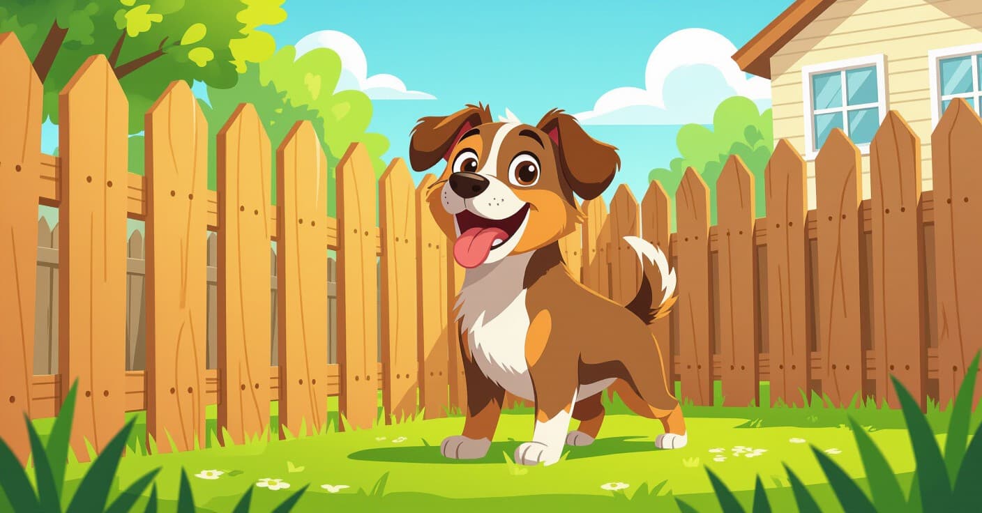 DIY 犬用フェンスガイド：獣医が推奨する高さ、間隔、素材
