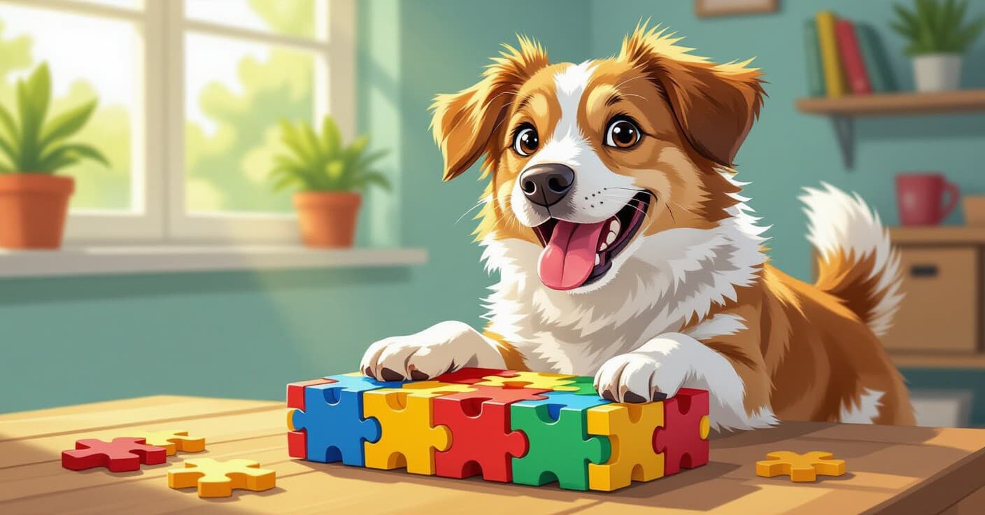 老犬のためのDIY知育おもちゃ：食事を脳活性化の楽しみに変えよう