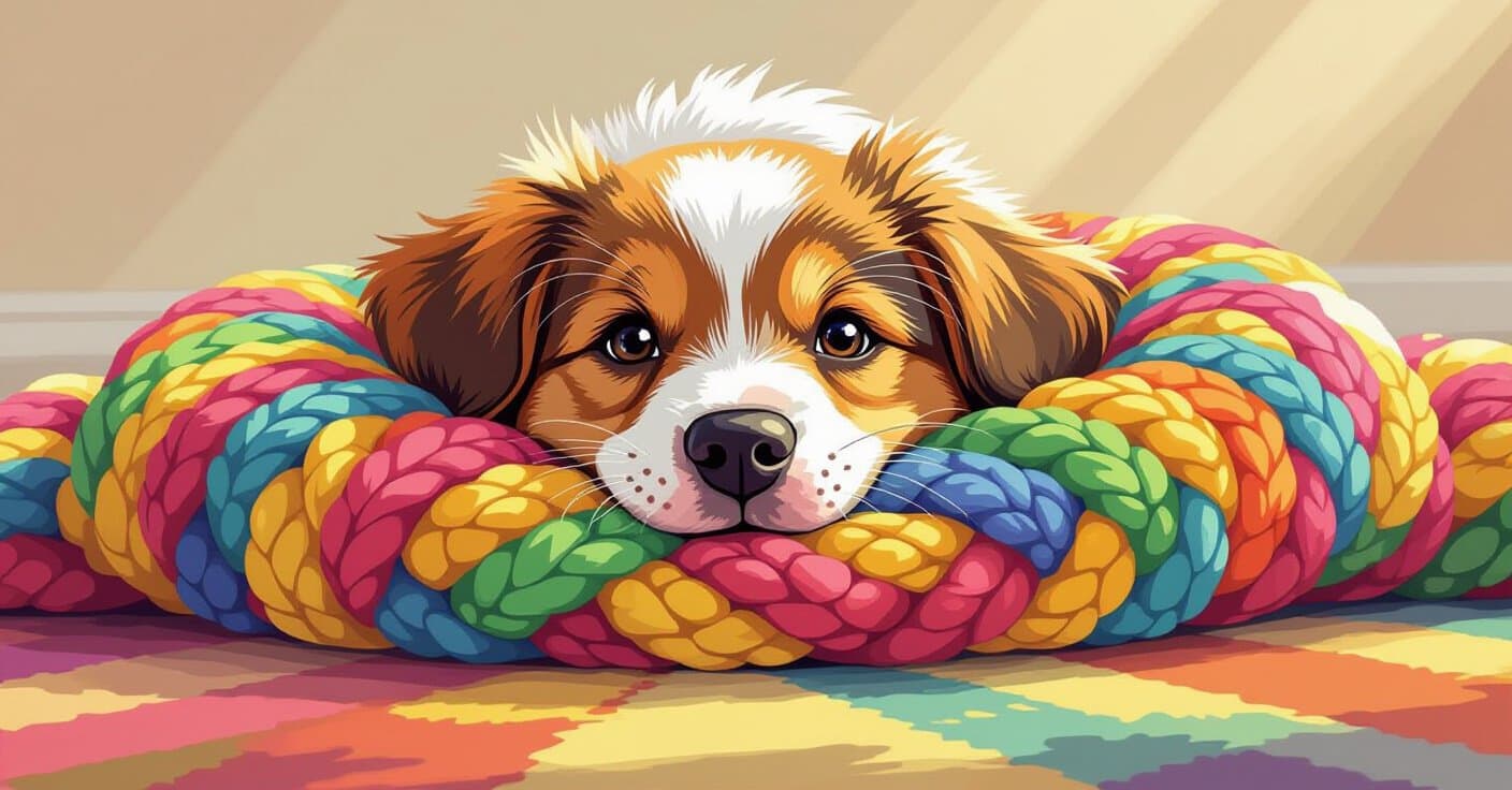 DIY ノーズワークマットガイド：古いタオルを犬の嗅覚宝くじに変えよう