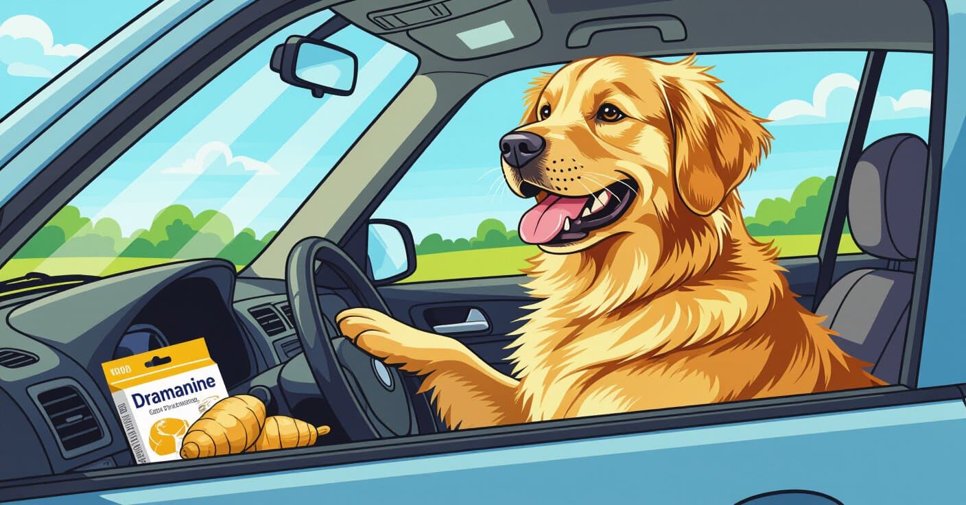 犬の車酔い対策：自然派ショウガ vs ドラマミンの比較テスト