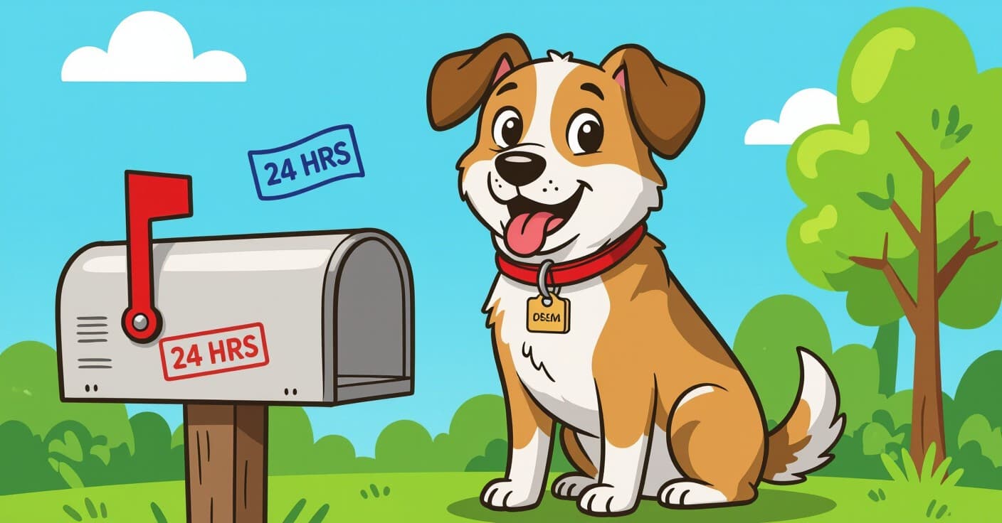 犬の登録ライセンス101：罰金を回避して24時間以内に愛犬を合法化する方法