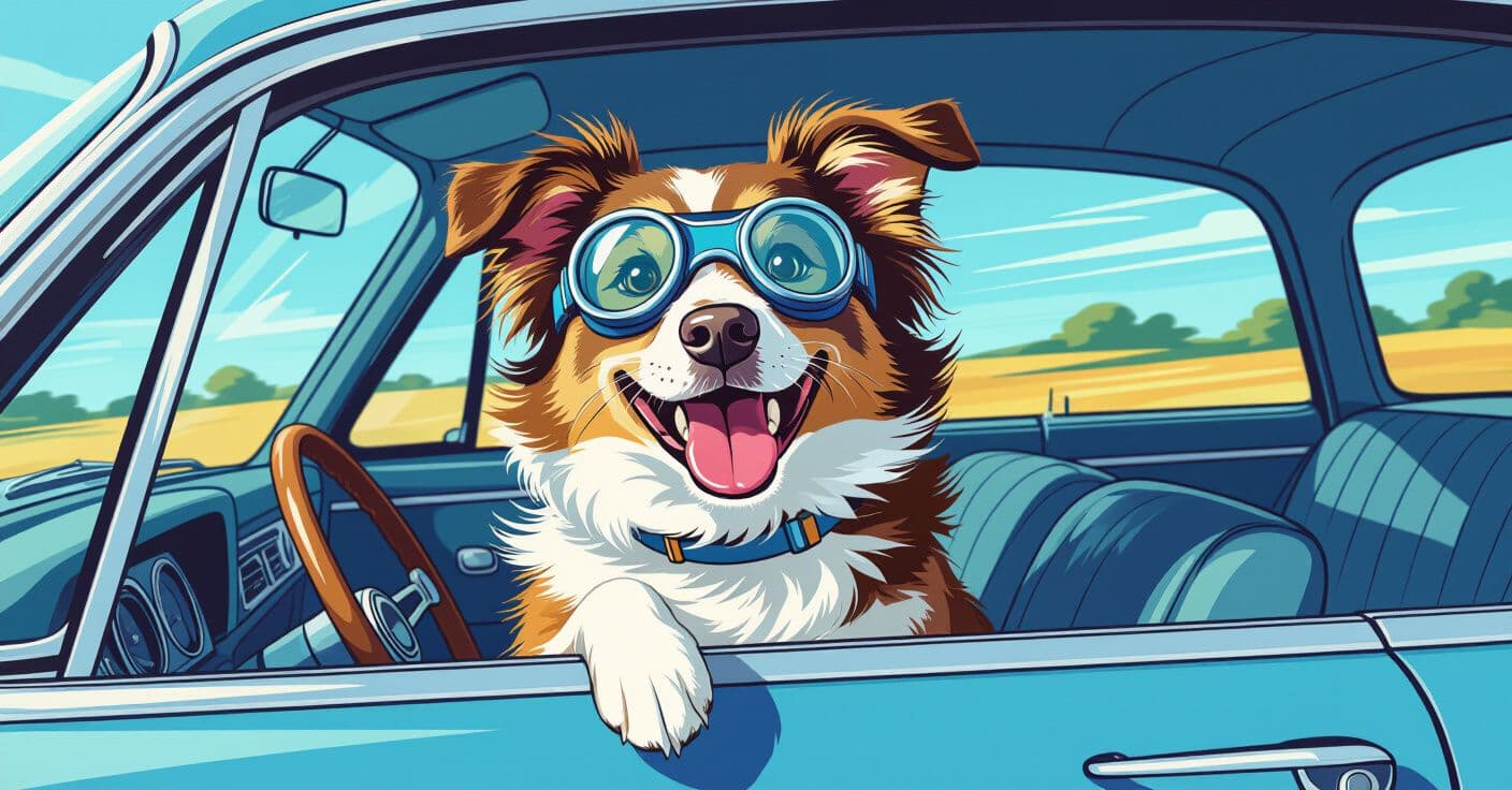 よだれなしのロードトリップ：車酔いしやすい愛犬を吐き気ゼロで準備する方法