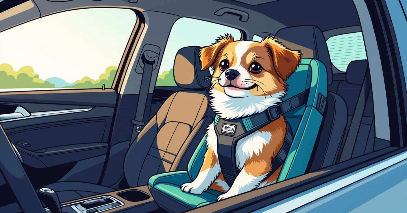 ブースターからバリアへ：小型犬に最適な車載用拘束具の選び方