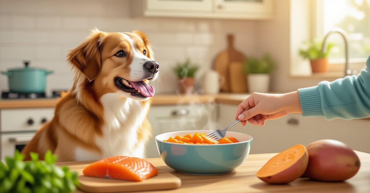 キブルからキッチンへ：愛犬の関節炎を和らげる手作りシニア食