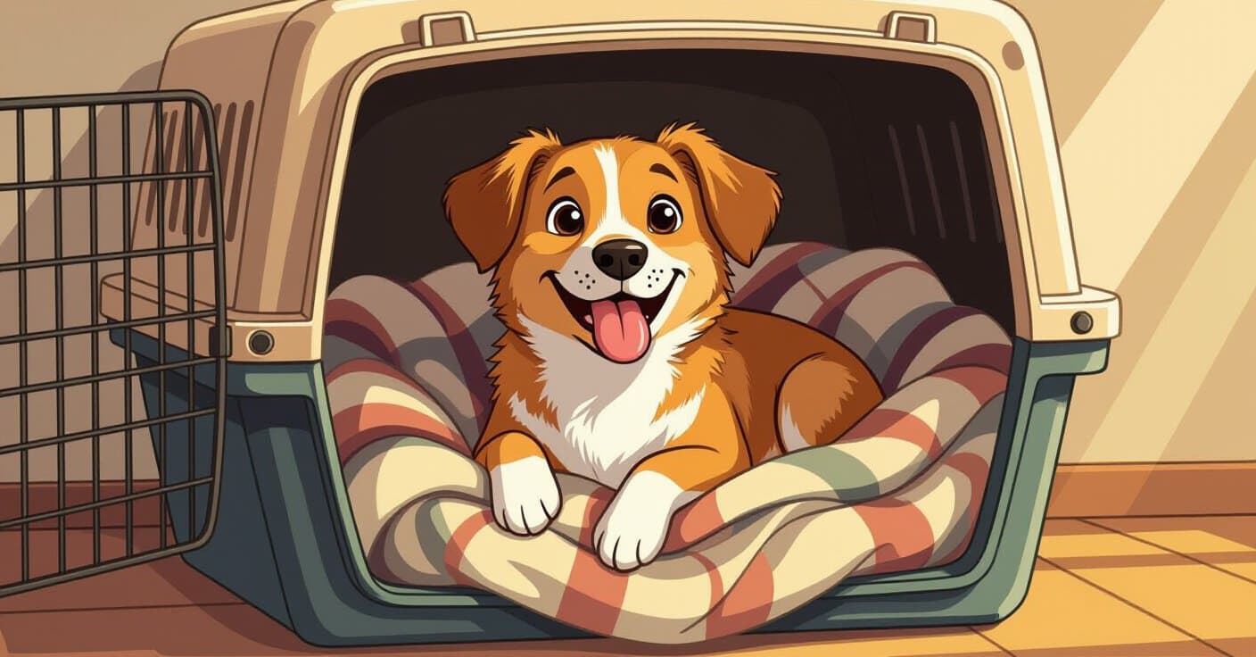 震える朝からぬくぬくへ：愛犬のクレートを寒い朝に備えて断熱する方法