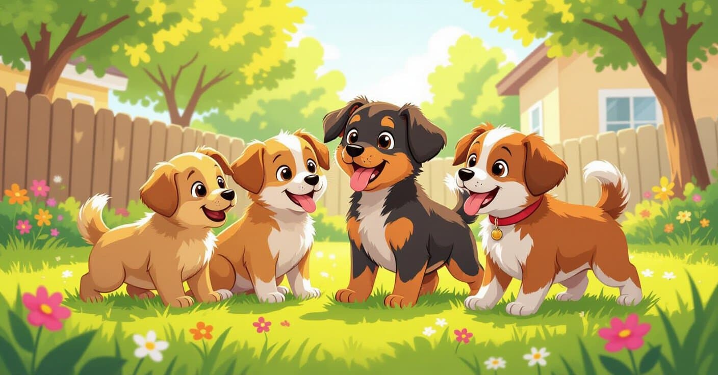 シャイから社交的へ：5日間でストレスフリーな子犬のプレイデートを開催する方法