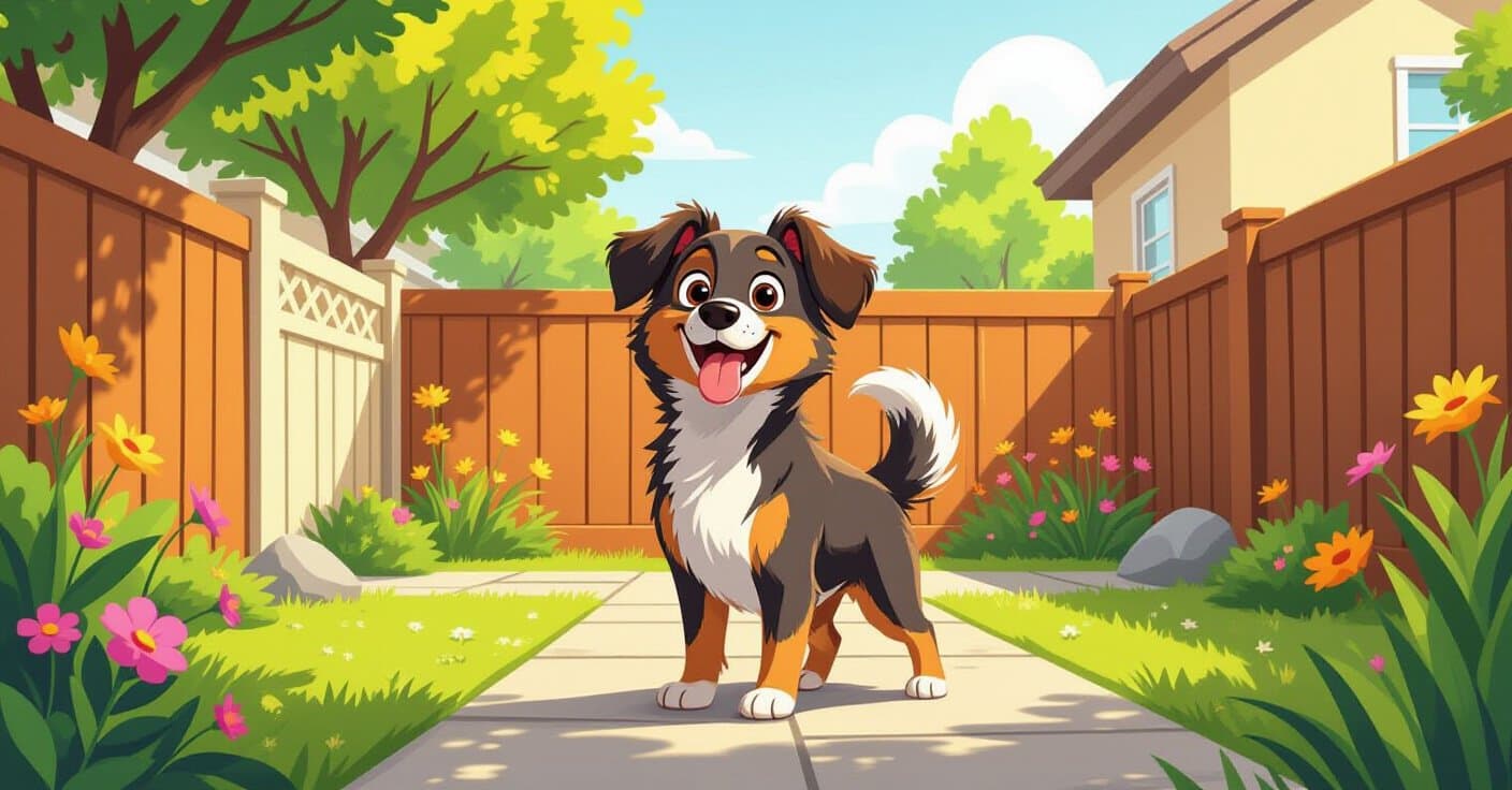 HOA対応の犬用フェンスアイデア：スタイリッシュで安全な裏庭ソリューション