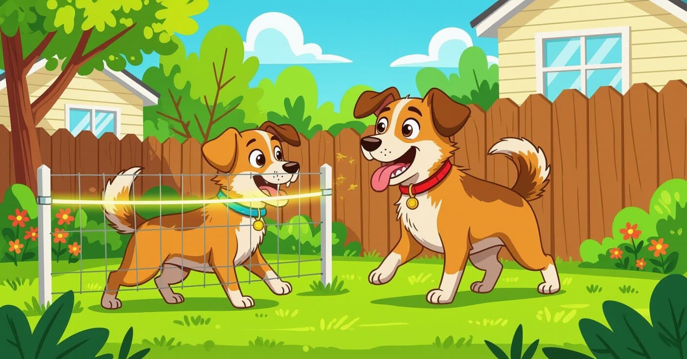 目に見えないフェンス vs 物理的なフェンス：犬種と予算に合わせた最高の犬よけフェンス選び