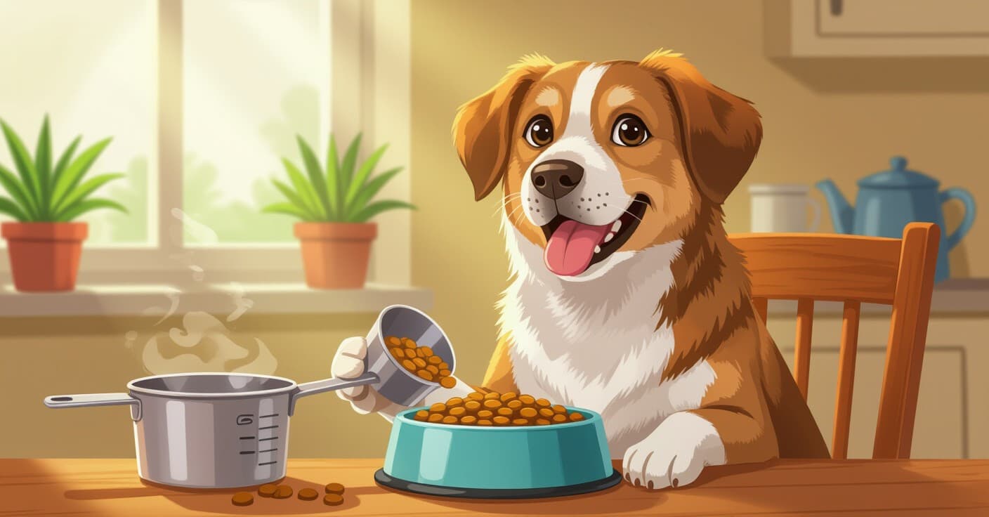 老犬の食事量、多すぎていませんか？シニア犬の適正給与量をすぐに計算