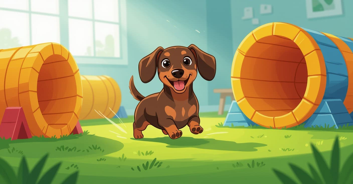 スペース不足？問題なし！小型犬のためのアパートメントアジリティセットアップ