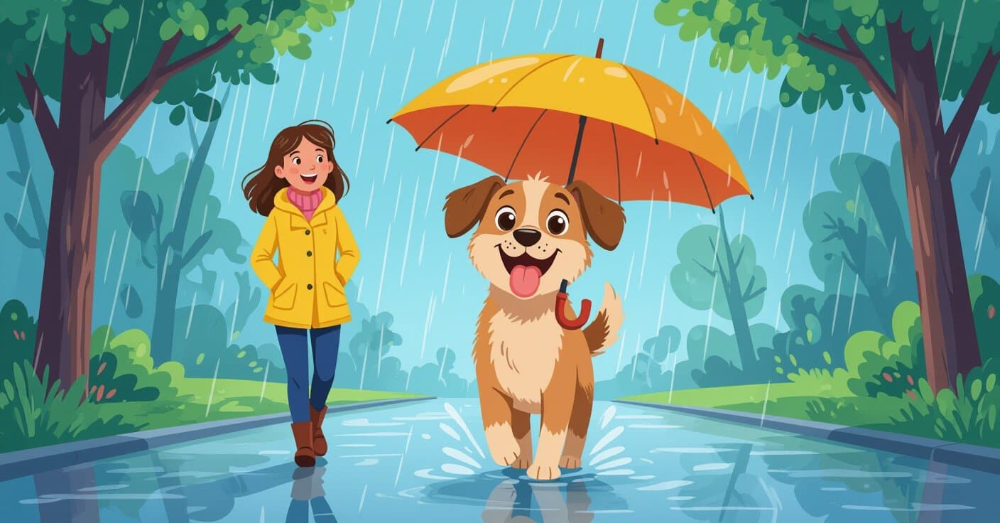 雨でも晴れでも：完璧な全天候型犬の散歩スケジュール作成術