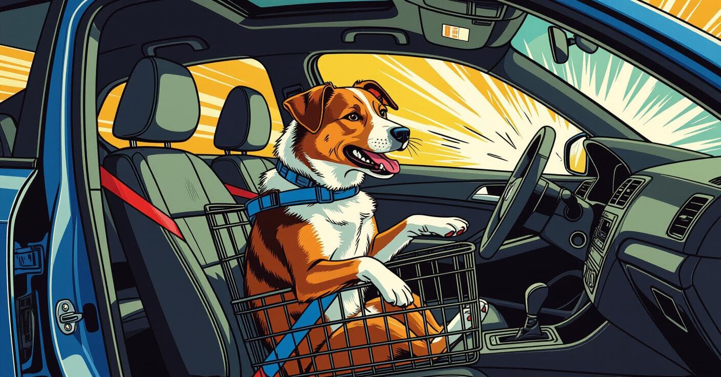 シートベルト vs クレート：時速48kmの衝突で生き残るのはどっち？