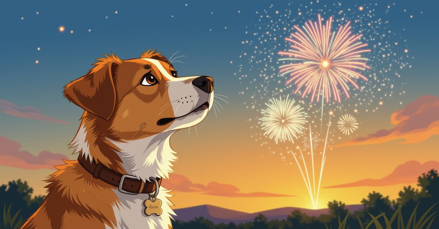 静かな危険：7月4日の花火前に犬の鑑札情報を更新しましょう