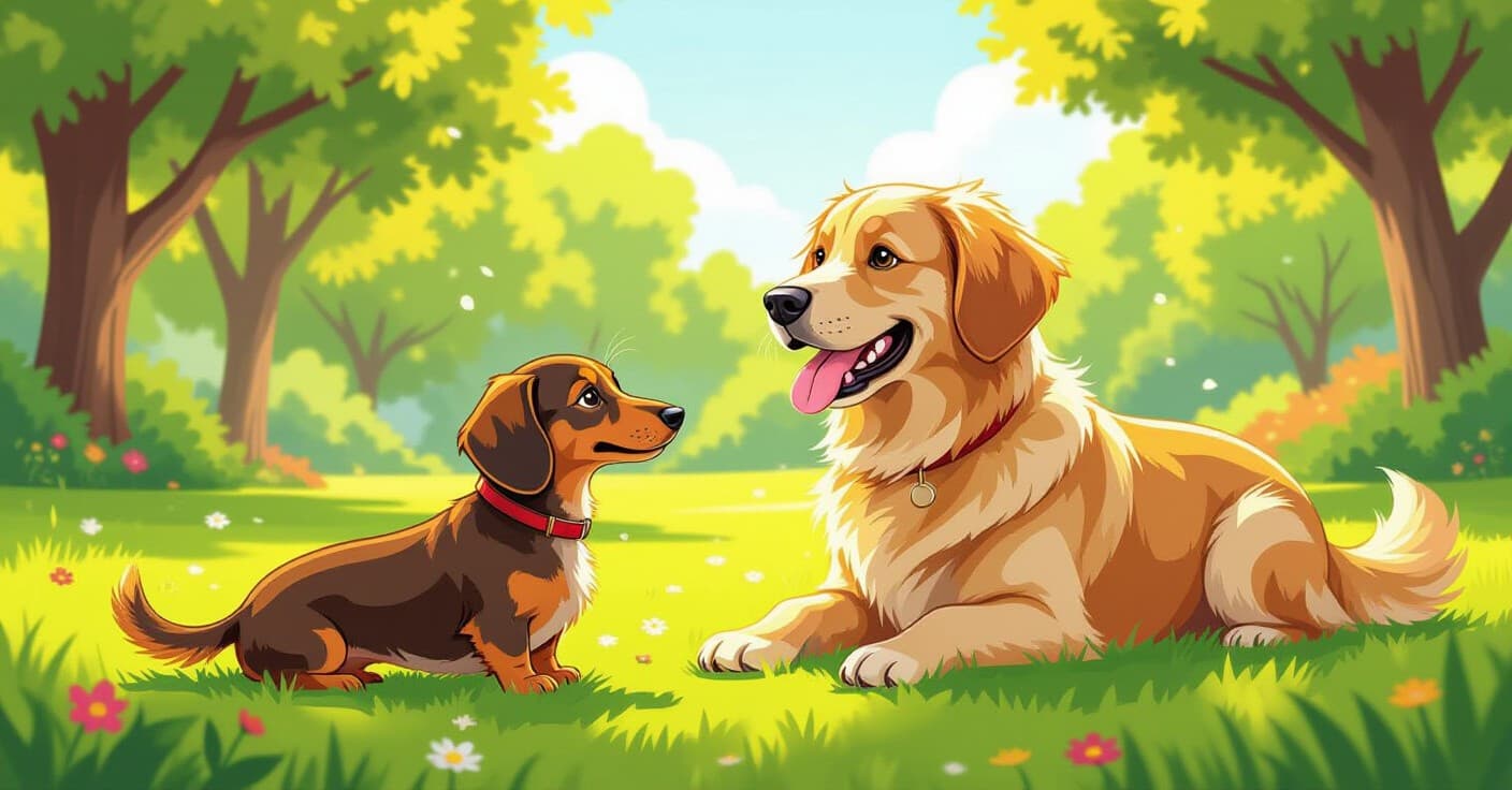 小型犬と大型犬の公園マナー：サイズ別安全社会化の秘訣