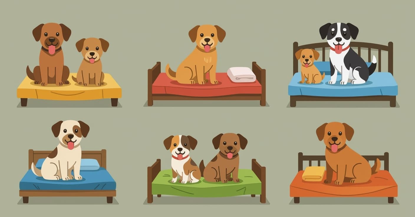 S、M、XL？今すぐ必要な犬用ベッドのサイズチャート