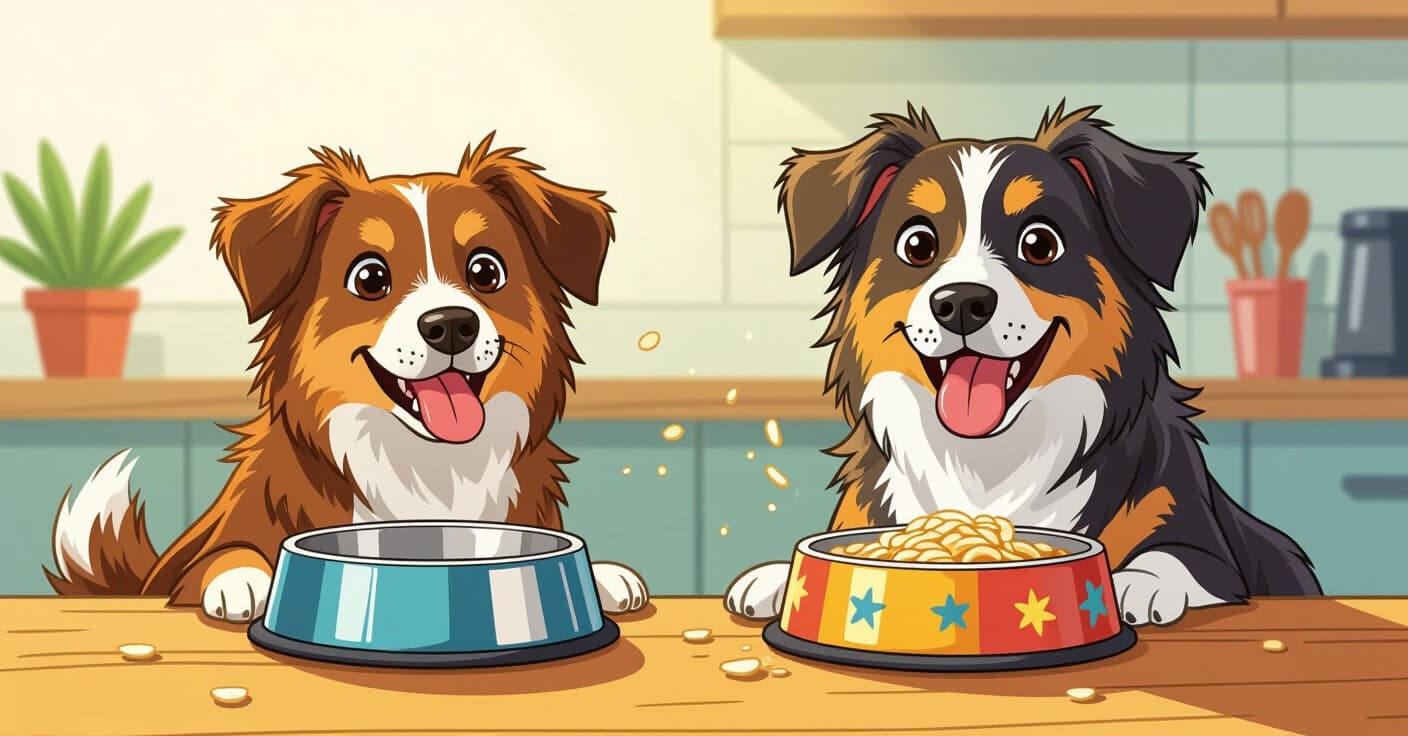 ステンレス vs セラミック：食べ散らかす犬に最適なフードボウルの材質