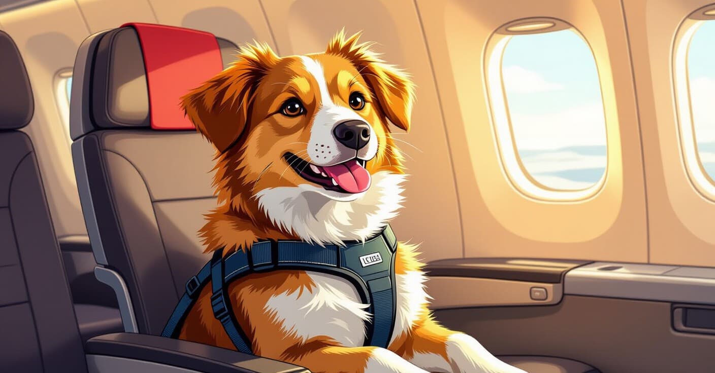ストレスフリーな空の旅：獣医推奨の犬のフライト前準備