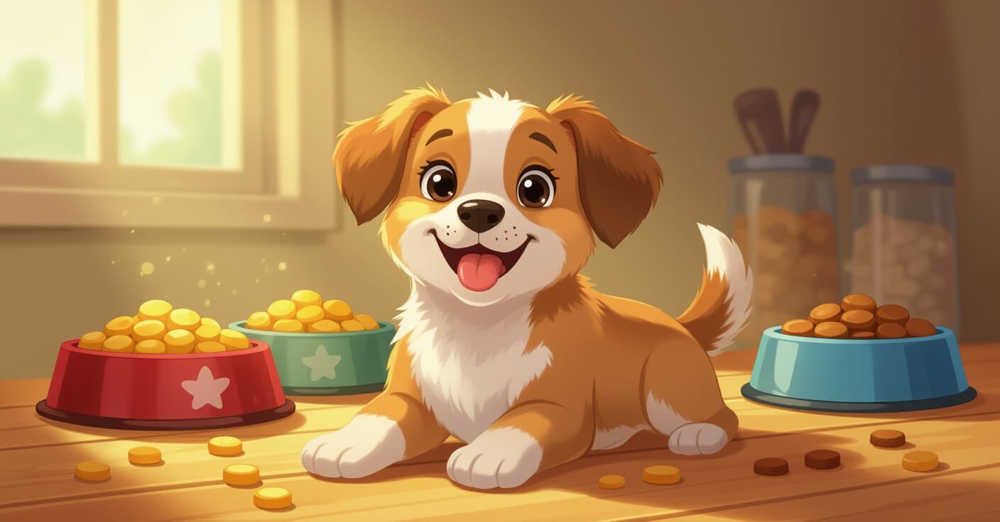 子犬のフードを安全に切り替えるタイムライン：お腹の不調を防ぐ方法