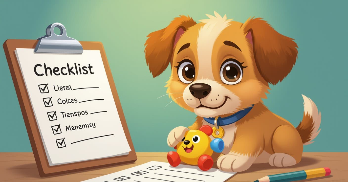 子犬の初めての犬同士の遊び場デビュー前の予防接種チェックリスト