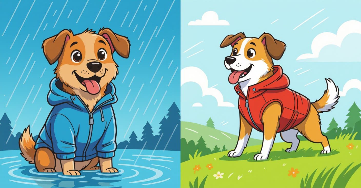 防水か防風か？あらゆる気候にぴったりの犬用ジャケットの選び方